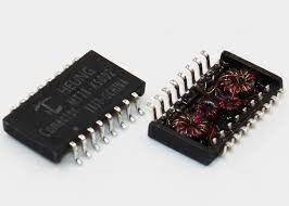 Network Port Ethernet Lan Transformer Ethernet Transformer IEEE สองท่าเรือ สี่ท่าเรือ POE