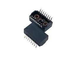 100/1000 Base-T 48 Pin Dual Port Magnetics Network Modules LAN โทรคมนาคม แทรนฟอร์ม